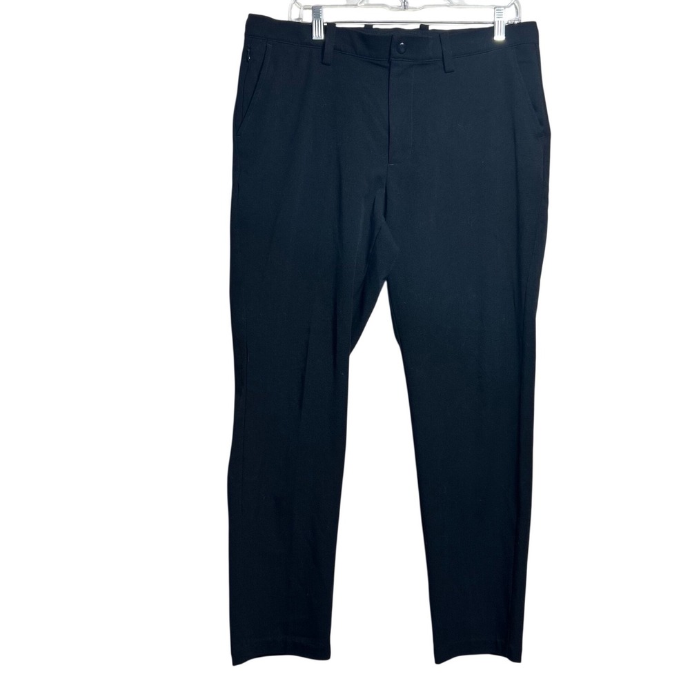 Quince Mens Ultra-Stretch 24/7 Smart Chino Pants Black 34x28